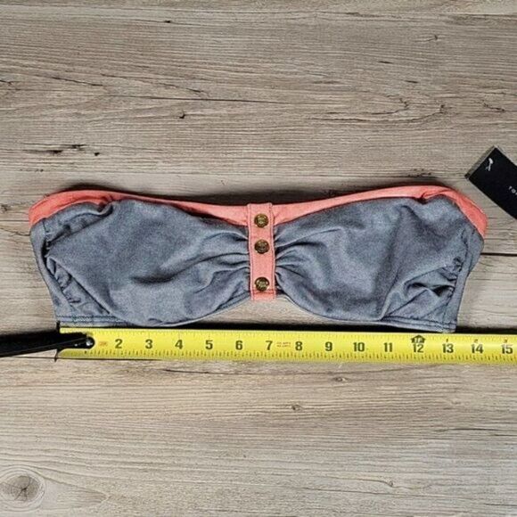 Tommy Hilfiger Bandeau Bikini Top Sz M - Picture 6 of 8